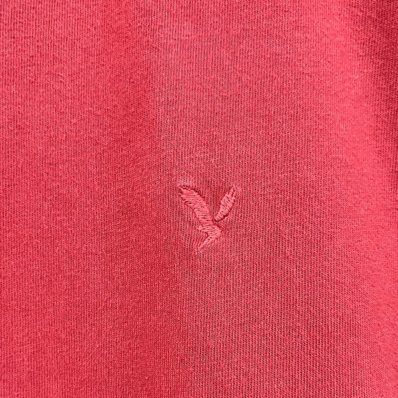 American Eagle Super Soft T-Shirt - Red - Size Medium - Picture 6 of 9